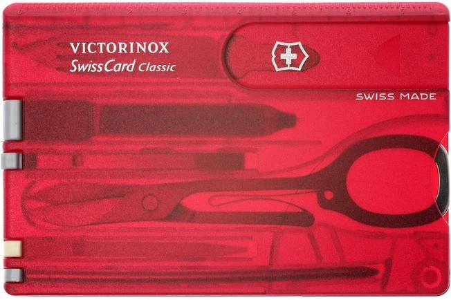 Victorinox - SwissCard Classic (Red) 3 Victorinox - SwissCard Classic (Red)