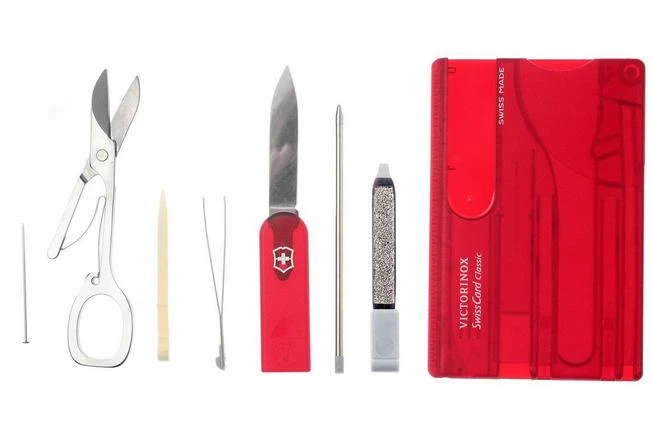 Victorinox - SwissCard Classic (Red) 4 Victorinox - SwissCard Classic (Red) - Image 2