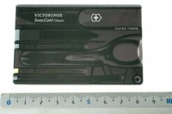 Victorinox - SwissCard Classic (Black) 11 Victorinox - SwissCard Classic (Black) -Victorinox VT 07133T3 05 victorinox swisscard transparant zwart vt07133t3 d5 1