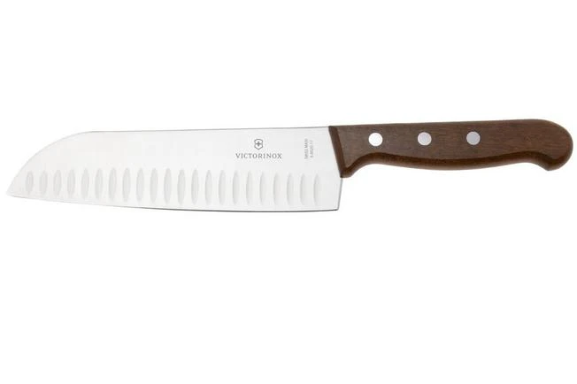 Victorinox Wood Santoku Knife 6.8520.17G, Santoku 3 Victorinox Wood Santoku Knife 6.8520.17G, Santoku