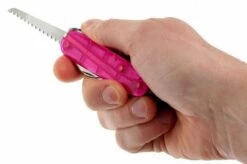Victorinox Children's Army Knife, My First Victorinox With Saw, Pink -Victorinox VT0 2373 T5 05 victorinox kinderzakmes vt0 2373 t5 d5