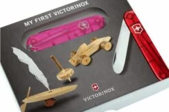 Victorinox Children's Army Knife, My First Victorinox With Saw, Pink -Victorinox VT0 2373 T5 06 victorinox kinderzakmes vt0 2373 t5 d6
