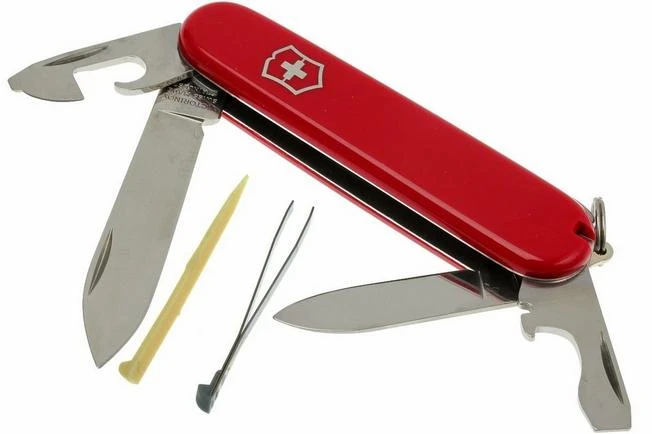 Victorinox Recruit, Red 3 Victorinox Recruit, Red