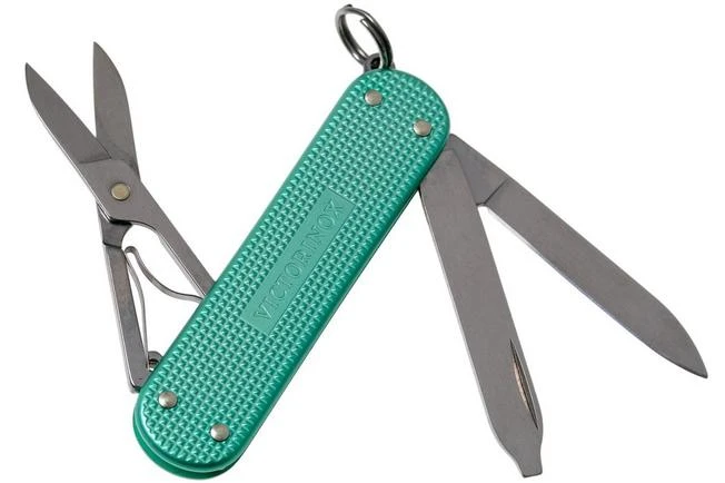 Victorinox Classic SD Alox Colours, Minty Mint 0.6221.221G Swiss Pocket Knife 4 Victorinox Classic SD Alox Colours, Minty Mint 0.6221.221G Swiss Pocket Knife - Image 2
