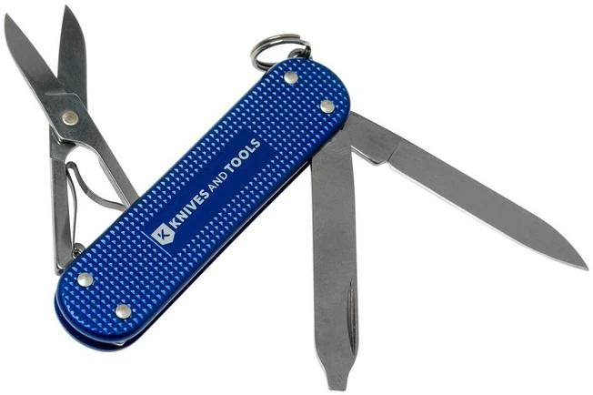 Victorinox Classic Alox Blue 0.6221-22R4.KTE1 Knivesandtools Edition, Swiss Pocket Knife 4 Victorinox Classic Alox Blue 0.6221-22R4.KTE1 Knivesandtools Edition, Swiss Pocket Knife - Image 2