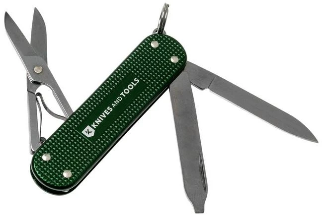 Victorinox Classic Alox Green 0.6221-24R4.KTE1 Knivesandtools Edition, Swiss Pocket Knife 4 Victorinox Classic Alox Green 0.6221-24R4.KTE1 Knivesandtools Edition, Swiss Pocket Knife - Image 2