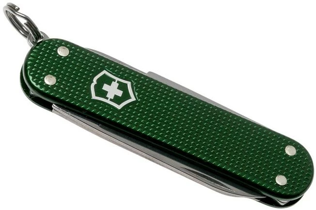 Victorinox Classic Alox Green 0.6221-24R4.KTE1 Knivesandtools Edition, Swiss Pocket Knife 6 Victorinox Classic Alox Green 0.6221-24R4.KTE1 Knivesandtools Edition, Swiss Pocket Knife - Image 4