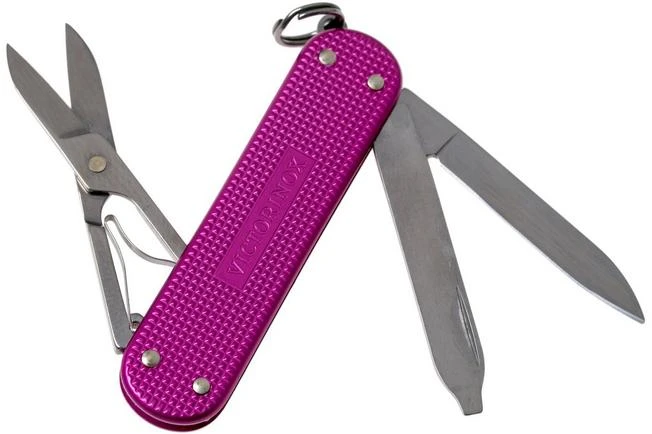 Victorinox Classic SD Alox Colours, Flamingo Party 0.6221.251G Swiss Pocket Knife 4 Victorinox Classic SD Alox Colours, Flamingo Party 0.6221.251G Swiss Pocket Knife - Image 2