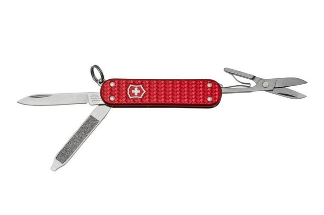 Victorinox Classic SD Precious Alox, Iconic Red 0.6221.401G Swiss Pocket Knife 3 Victorinox Classic SD Precious Alox, Iconic Red 0.6221.401G Swiss Pocket Knife