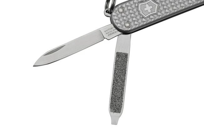 Victorinox Classic SD Precious Alox, Infinite Grey 0.6221.4031G Swiss Pocket Knife 5 Victorinox Classic SD Precious Alox, Infinite Grey 0.6221.4031G Swiss Pocket Knife - Image 3
