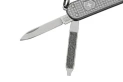 Victorinox Classic SD Precious Alox, Infinite Grey 0.6221.4031G Swiss Pocket Knife -Victorinox VT0 6221 4031G 03 victorinox