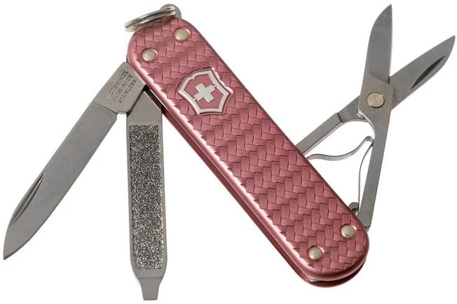 Victorinox Classic SD Precious Alox, Gentle Rose 0.6221.405G Swiss Pocket Knife 3 Victorinox Classic SD Precious Alox, Gentle Rose 0.6221.405G Swiss Pocket Knife