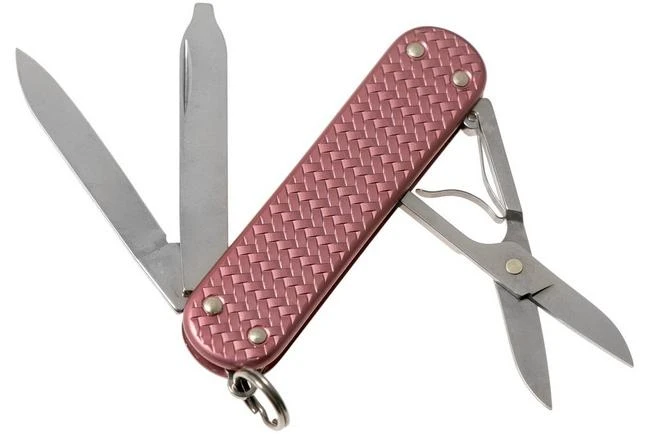 Victorinox Classic SD Precious Alox, Gentle Rose 0.6221.405G Swiss Pocket Knife 4 Victorinox Classic SD Precious Alox, Gentle Rose 0.6221.405G Swiss Pocket Knife - Image 2