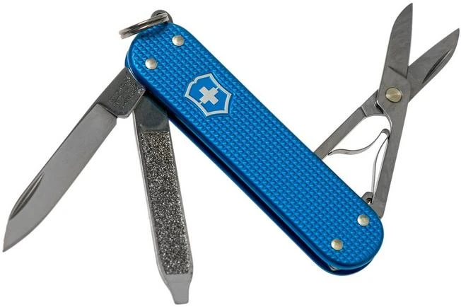 Victorinox Classic Aqua Blue Limited Edition 2020 0.6221.L20 Swiss Pocket Knife 3 Victorinox Classic Aqua Blue Limited Edition 2020 0.6221.L20 Swiss Pocket Knife