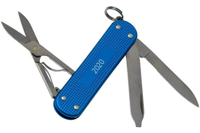 Victorinox Classic Aqua Blue Limited Edition 2020 0.6221.L20 Swiss Pocket Knife 4 Victorinox Classic Aqua Blue Limited Edition 2020 0.6221.L20 Swiss Pocket Knife - Image 2