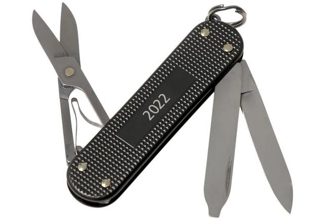 Victorinox Classic SD Alox Limited Edition 2022, 0.6221.L22 Thunder Gray Swiss Pocket Knife 4 Victorinox Classic SD Alox Limited Edition 2022, 0.6221.L22 Thunder Gray Swiss Pocket Knife - Image 2