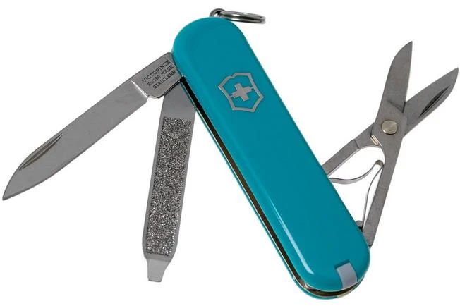 Victorinox Classic SD Colours, Mountain Lake 0.6223.23G Swiss Pocket Knife 3 Victorinox Classic SD Colours, Mountain Lake 0.6223.23G Swiss Pocket Knife