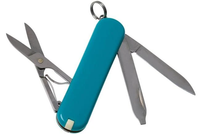 Victorinox Classic SD Colours, Mountain Lake 0.6223.23G Swiss Pocket Knife 4 Victorinox Classic SD Colours, Mountain Lake 0.6223.23G Swiss Pocket Knife - Image 2