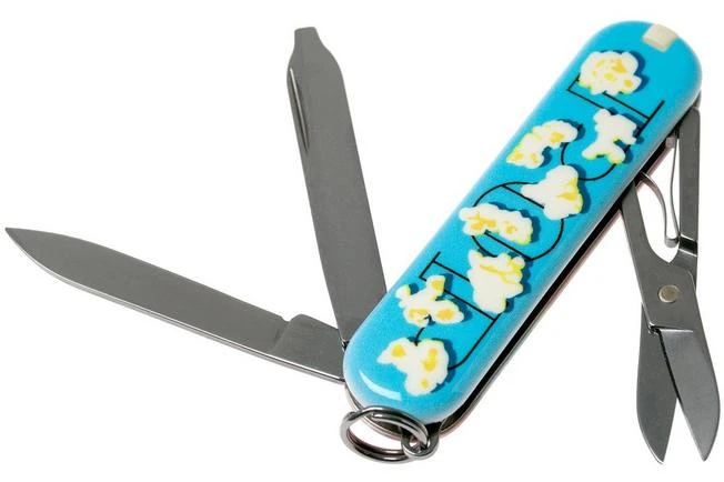 Victorinox Classic SD Let It Pop! Limited Edition 2019 0-6223-L1910 Swiss Pocket Knife 4 Victorinox Classic SD Let It Pop! Limited Edition 2019 0-6223-L1910 Swiss Pocket Knife - Image 2