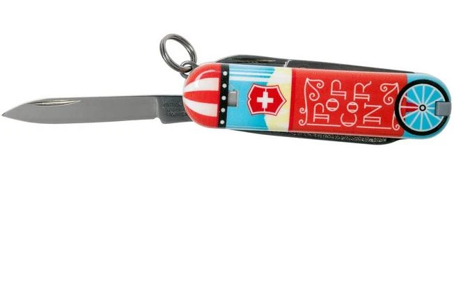 Victorinox Classic SD Let It Pop! Limited Edition 2019 0-6223-L1910 Swiss Pocket Knife 5 Victorinox Classic SD Let It Pop! Limited Edition 2019 0-6223-L1910 Swiss Pocket Knife - Image 3