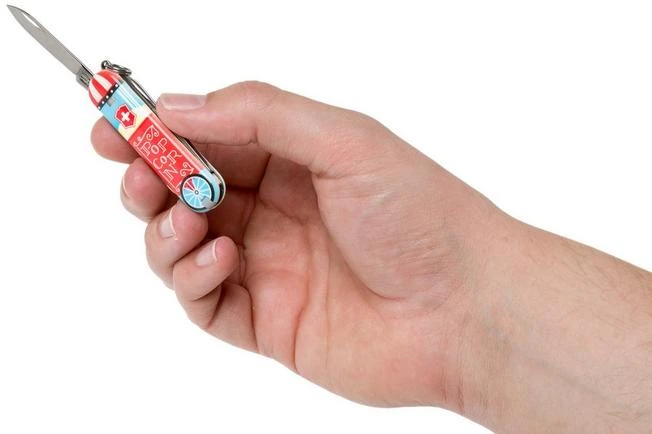 Victorinox Classic SD Let It Pop! Limited Edition 2019 0-6223-L1910 Swiss Pocket Knife 7 Victorinox Classic SD Let It Pop! Limited Edition 2019 0-6223-L1910 Swiss Pocket Knife - Image 5