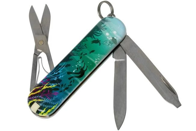 Victorinox Classic SD Deep Dive Limited Edtion 2020 0-6223-L2006 Swiss Pocket Knife 4 Victorinox Classic SD Deep Dive Limited Edtion 2020 0-6223-L2006 Swiss Pocket Knife - Image 2