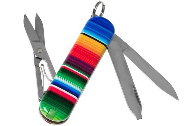 Victorinox Classic SD Mexican Zarape Limited Edition 2021 0.6223.L2101 Swiss Pocket Knife 4 Victorinox Classic SD Mexican Zarape Limited Edition 2021 0.6223.L2101 Swiss Pocket Knife - Image 2