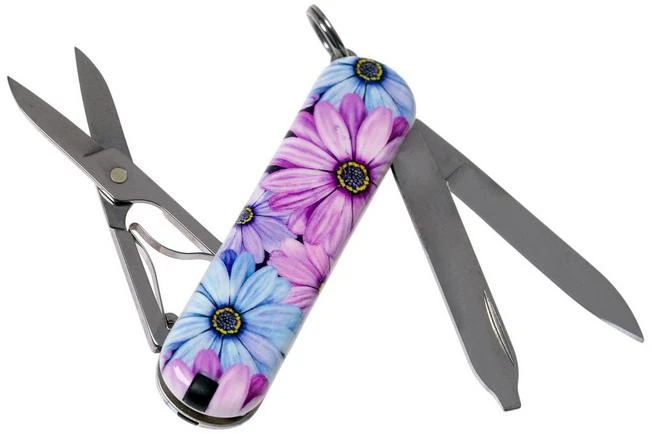 Victorinox Classic SD Dynamic Floral Limited Edition 2021 0.6223.L2107 Swiss Pocket Knife 4 Victorinox Classic SD Dynamic Floral Limited Edition 2021 0.6223.L2107 Swiss Pocket Knife - Image 2