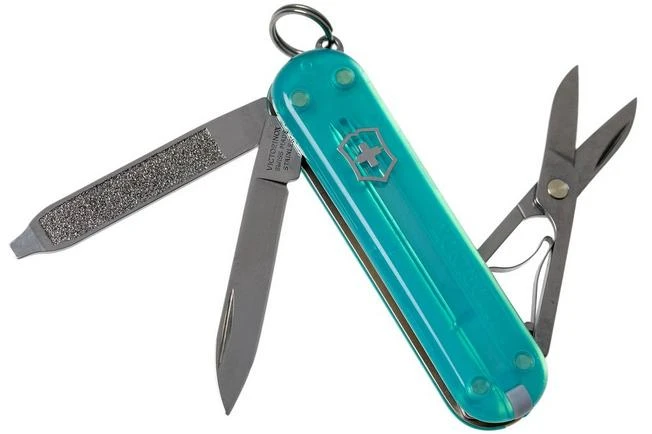Victorinox Classic SD Translucent Colours, Tropical Surf 0.6223.T24G Swiss Pocket Knife 3 Victorinox Classic SD Translucent Colours, Tropical Surf 0.6223.T24G Swiss Pocket Knife