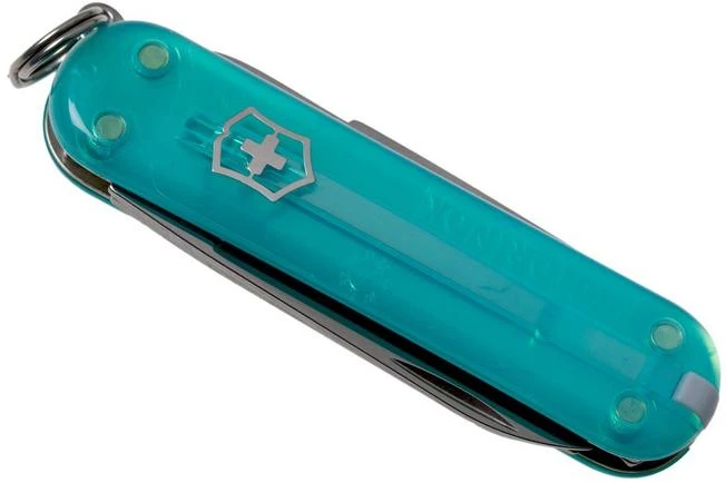 Victorinox Classic SD Translucent Colours, Tropical Surf 0.6223.T24G Swiss Pocket Knife 6 Victorinox Classic SD Translucent Colours, Tropical Surf 0.6223.T24G Swiss Pocket Knife - Image 4