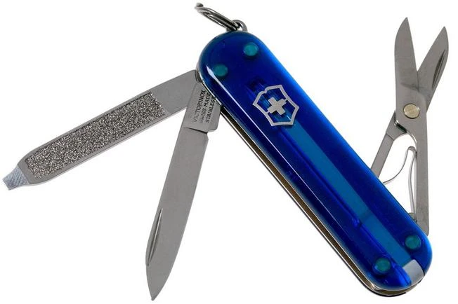 Victorinox Classic SD Translucent Colours, Deep Ocean 0.6223.T2G Swiss Pocket Knife 3 Victorinox Classic SD Translucent Colours, Deep Ocean 0.6223.T2G Swiss Pocket Knife