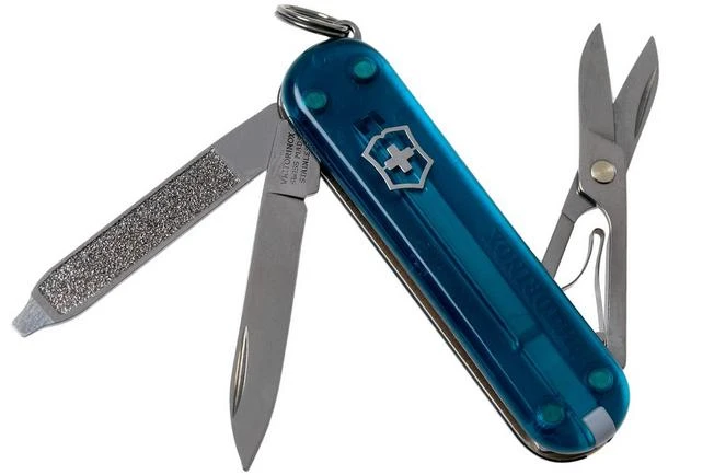 Victorinox Classic SD Translucent Colours, Sky High 0.6223.T61G Swiss Pocket Knife 3 Victorinox Classic SD Translucent Colours, Sky High 0.6223.T61G Swiss Pocket Knife