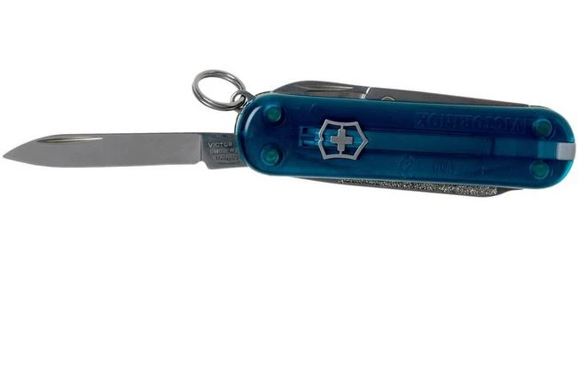 Victorinox Classic SD Translucent Colours, Sky High 0.6223.T61G Swiss Pocket Knife 5 Victorinox Classic SD Translucent Colours, Sky High 0.6223.T61G Swiss Pocket Knife - Image 3