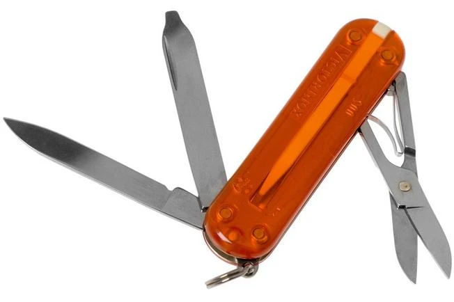 Victorinox Classic SD Translucent Colours, Fire Opal 0.6223.T82G Swiss Pocket Knife 4 Victorinox Classic SD Translucent Colours, Fire Opal 0.6223.T82G Swiss Pocket Knife - Image 2