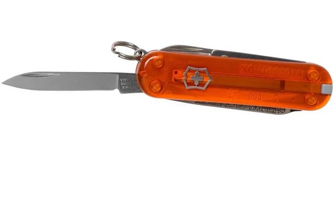 Victorinox Classic SD Translucent Colours, Fire Opal 0.6223.T82G Swiss Pocket Knife 5 Victorinox Classic SD Translucent Colours, Fire Opal 0.6223.T82G Swiss Pocket Knife - Image 3