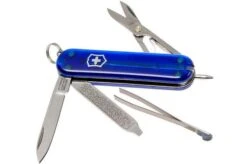 Victorinox Signature, Swiss Pocket Knife, Transparant Blue