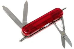 Victorinox Signature Lite, Swiss Pocket Knife, Transparant Red 9 Victorinox Signature Lite, Swiss Pocket Knife, Transparant Red -Victorinox VT0 6226 T 02 victorinox vt0 6226 t 02