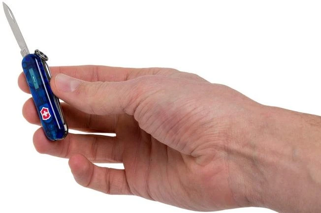 Victorinox Swiss Lite Blue Translucent 0.6228.T2 Swiss Pocket Knife 9 Victorinox Swiss Lite Blue Translucent 0.6228.T2 Swiss Pocket Knife - Image 7