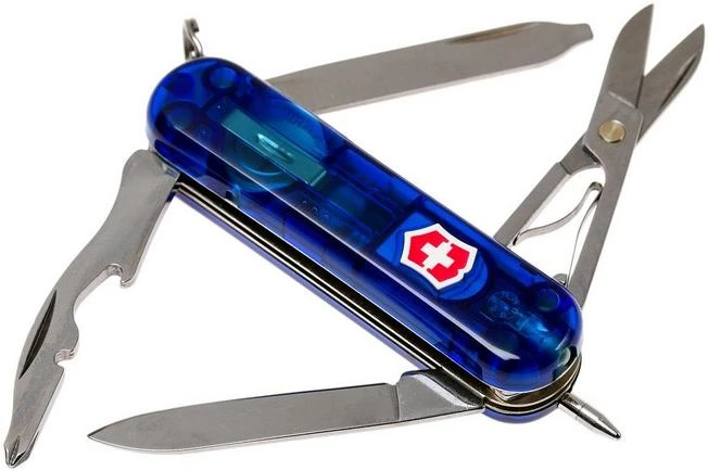 Victorinox Midnite Manager, Swiss Pocket Knife, Transparant Blue 3 Victorinox Midnite Manager, Swiss Pocket Knife, Transparant Blue