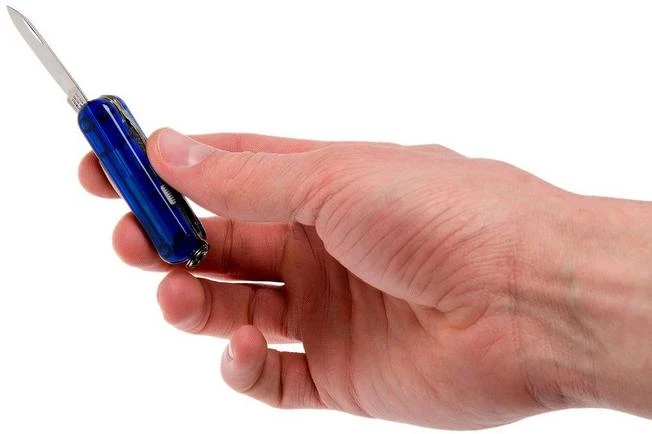 Victorinox Midnite Manager, Swiss Pocket Knife, Transparant Blue 8 Victorinox Midnite Manager, Swiss Pocket Knife, Transparant Blue - Image 6