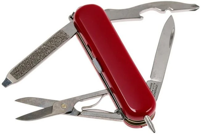 Victorinox Midnite Manager, Swiss Pocket Knife, Red 4 Victorinox Midnite Manager, Swiss Pocket Knife, Red - Image 2