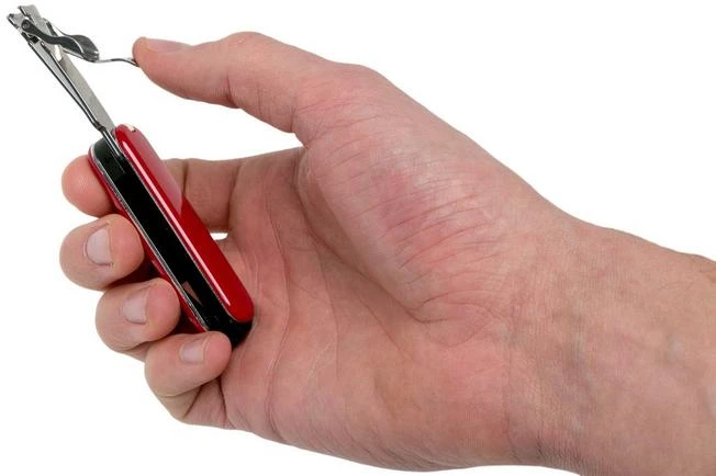 Victorinox Nail Clip 582 Red 0.6453 Swiss Pocket Knife 6 Victorinox Nail Clip 582 Red 0.6453 Swiss Pocket Knife - Image 4
