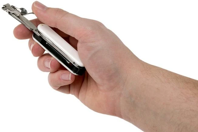 Victorinox NailClip 580 White 0.6463.7 Swiss Pocket Knife 8 Victorinox NailClip 580 White 0.6463.7 Swiss Pocket Knife - Image 6