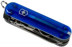 Victorinox Nail Clip 580 Translucent Blue 0.6463.T2 Swiss Pocket Knife -Victorinox VT0 6463 T2 04 victorinox