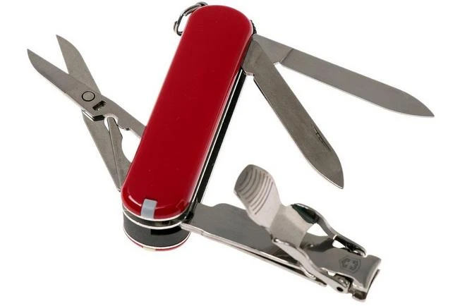 Victorinox Nail Clip 580, Swiss Pocket Knife, Red 4 Victorinox Nail Clip 580, Swiss Pocket Knife, Red - Image 2