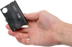 Victorinox SwissCard Lite Black Translucent - 0.7333.T3 11 Victorinox SwissCard Lite Black Translucent - 0.7333.T3 -Victorinox VT0 7333 T3 05 victorinox