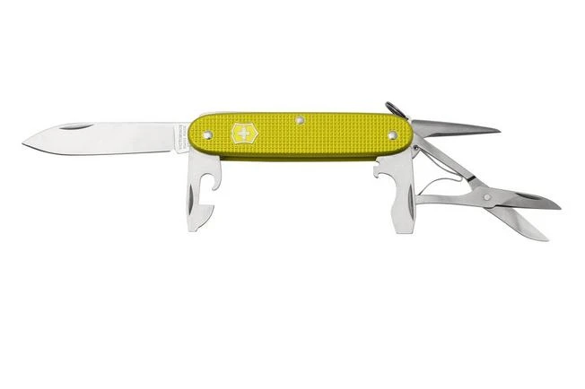 Victorinox Pioneer X Alox Limited Edition 2023, 0.8231.L23 Electric Yellow, Swiss Pocket Knife 3 Victorinox Pioneer X Alox Limited Edition 2023, 0.8231.L23 Electric Yellow, Swiss Pocket Knife