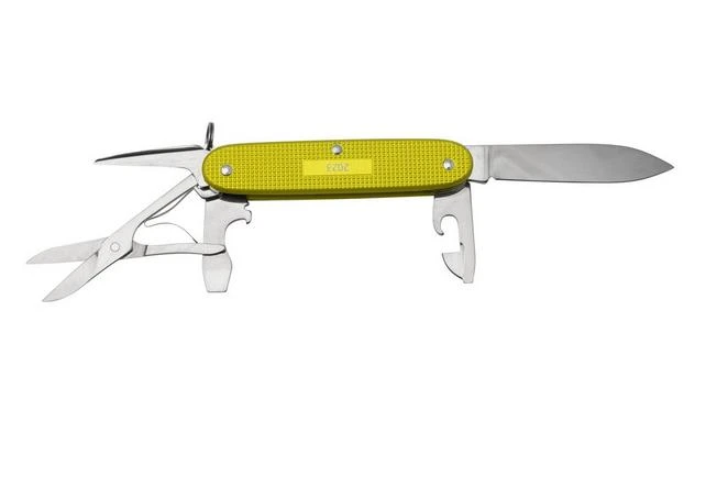 Victorinox Pioneer X Alox Limited Edition 2023, 0.8231.L23 Electric Yellow, Swiss Pocket Knife 4 Victorinox Pioneer X Alox Limited Edition 2023, 0.8231.L23 Electric Yellow, Swiss Pocket Knife - Image 2