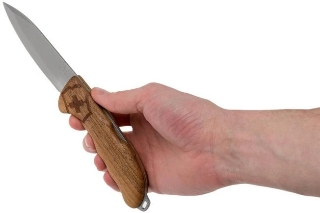 Victorinox Hunter Pro Wood 0.9411.63 Swiss Pocket Knife With Sheath 10 Victorinox Hunter Pro Wood 0.9411.63 Swiss Pocket Knife With Sheath - Image 8