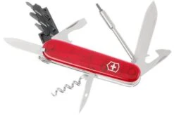 Victorinox CyberTool With 29 Functions, Transparent Red